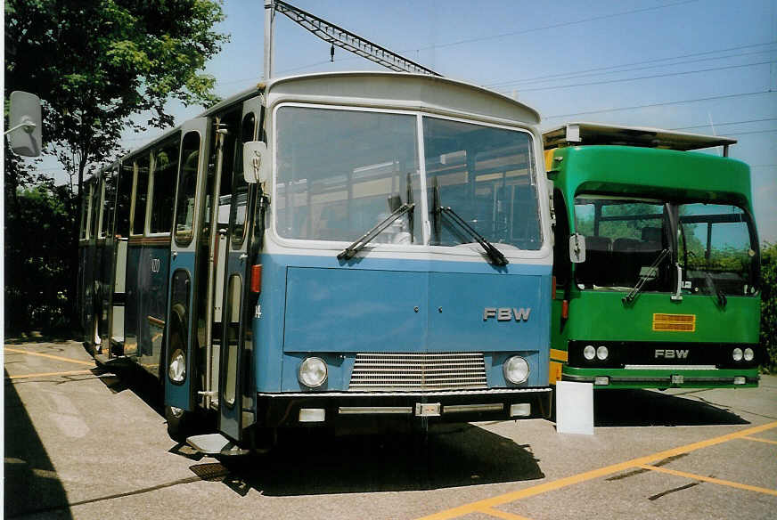 (077'626) - VZO Grningen - Nr. 14 - FBW/Tscher am 18. Juni 2005 in Hinwil, AMP