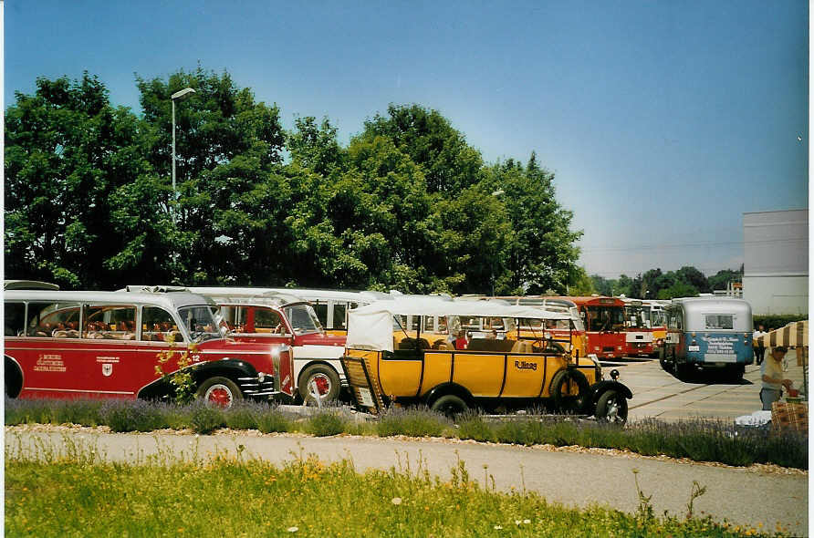 (077'716) - Rllin, Hirzel - SZ 955 - FBW/Seitz-Hess (ex RhV Altsttten Nr. 31; ex P 2881/1529) am 18. Juni 2005 in Hinwil, AMP