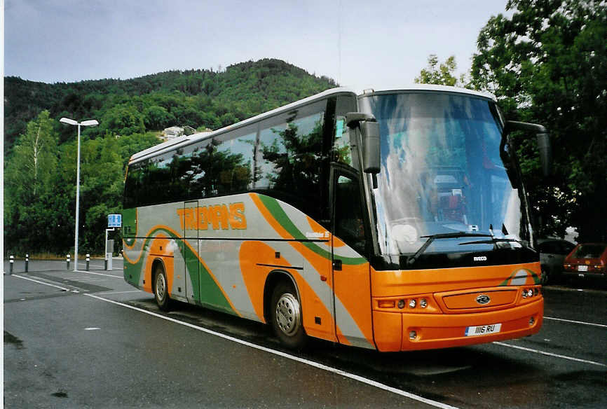 (078'205) - Aus England: Truemans, Ash Vale - 1116 RU - Iveco/Plaxton am 29. Juni 2005 in Thun, Seestrasse