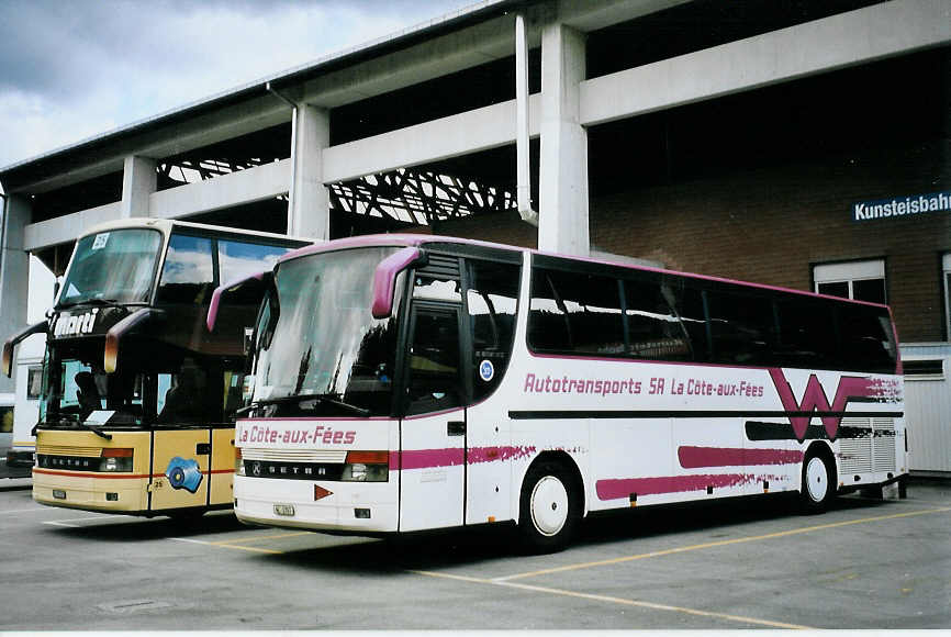 (078'215) - Auto-Transports, La Cte-aux-Fes - NE 1783 - Setra am 5. Juli 2005 in Thun, Grabengut