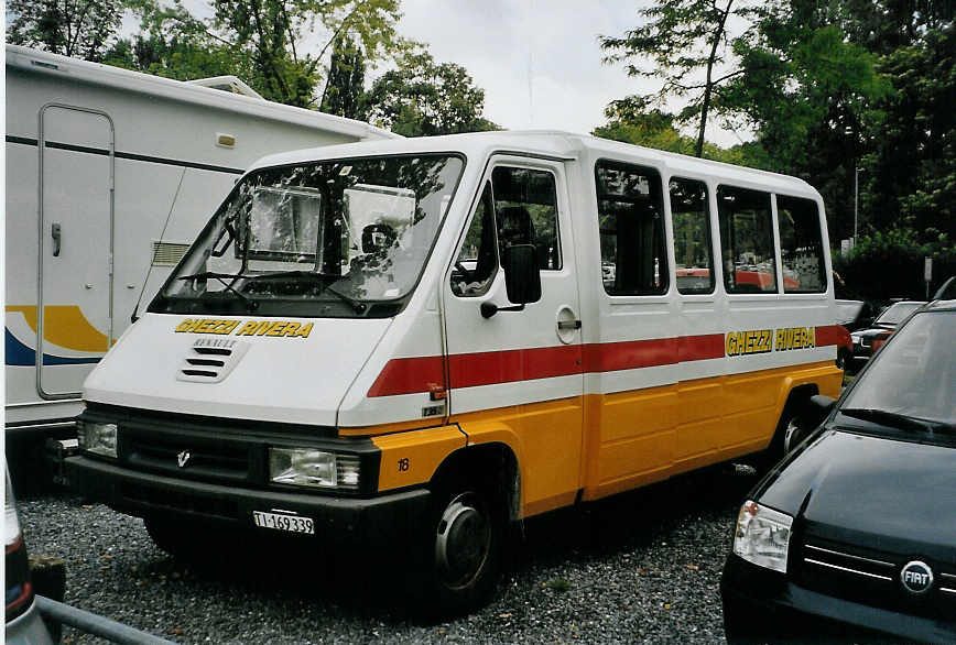 (078'510) - Ghezzi, Rivera - Nr. 18/TI 169'339 - Renault am 11. Juli 2005 in Luzern, Verkehrshaus 