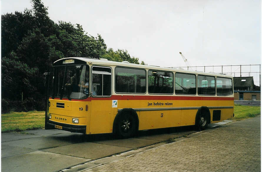 (078'818) - FRAM Drachten - Nr. 19/BN-NF-61 - Saurer/Tscher (ex Karlen, Stalden Nr. 4; ex P 24'240) am 21. Juli 2005 in Drachten, Autobusmuseum