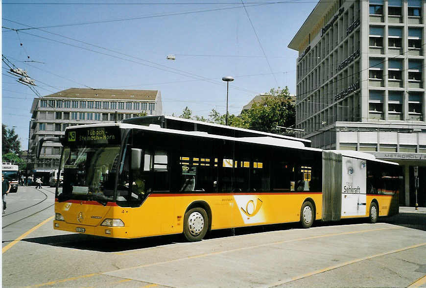 (079'212) - Cars Alpin Neff, Arbon - Nr. 4/TG 2206 - Mercedes am 28. Juli 2005 beim Bahnhof St. Gallen