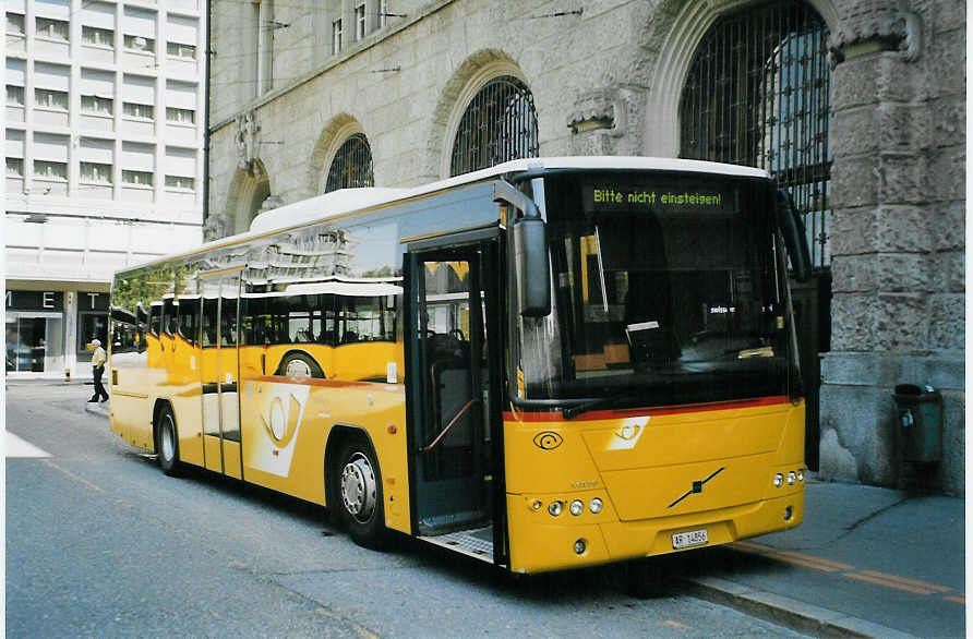 (079'220) - PostAuto St. Gallen-Appenzell - AR 14'856 - Volvo am 28. Juli 2005 beim Bahnhof St. Gallen