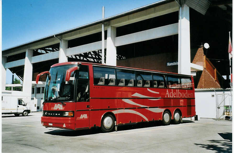 (080'214) - AFA Adelboden - Nr. 23/BE 26'773 - Setra (ex Flck, Brienz) am 1. September 2005 in Thun, Grabengut