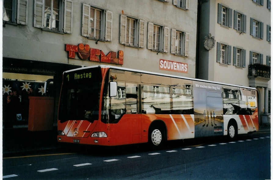 (081'126) - AAGU Altdorf - Nr. 42/UR 9058 - Mercedes am 20. Oktober 2005 in Altdorf, Telldenkmal