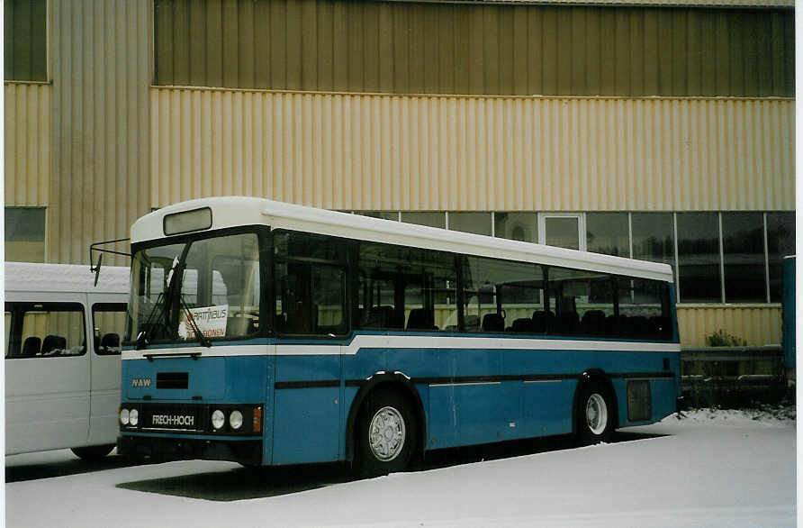 (082'209) - Bucheli, Kriens - Nr. 2 - NAW/FHS am 28. Dezember 2005 in Biel, Rattinbus