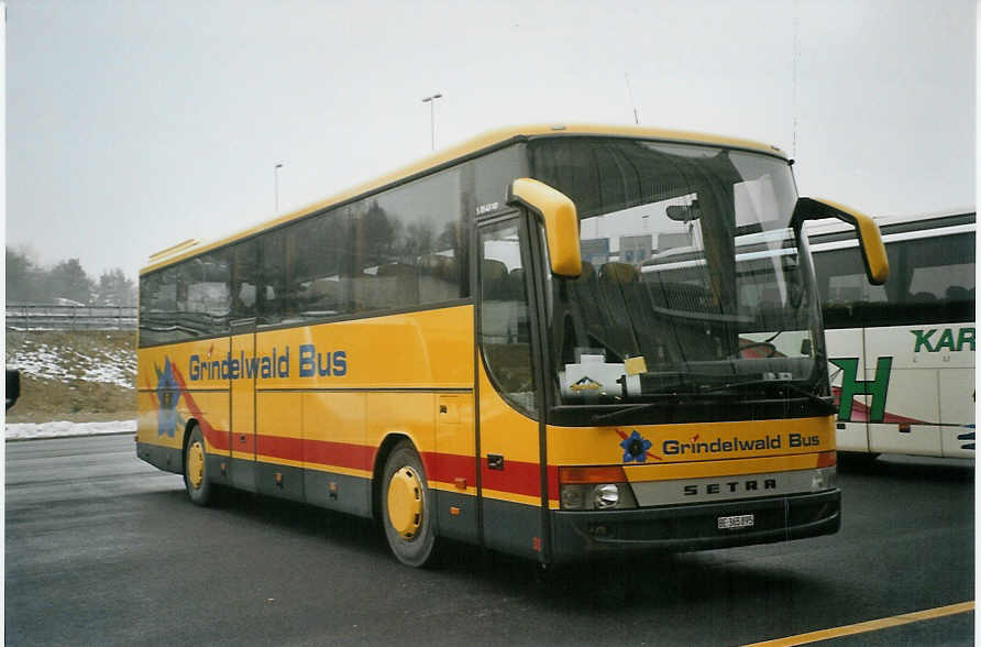 (082'534) - AVG Grindelwald - Nr. 31/BE 365'895 - Setra am 14. Januar 2006 in Zrich, Flughafen