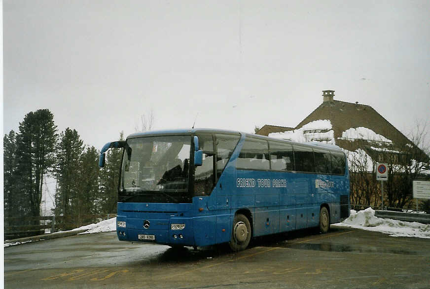 (083'326) - Aus Tschechien: Friend Tour, Praha - 2A5 6386 - Mercedes am 26. Februar 2006 in Adelboden, Landstrasse