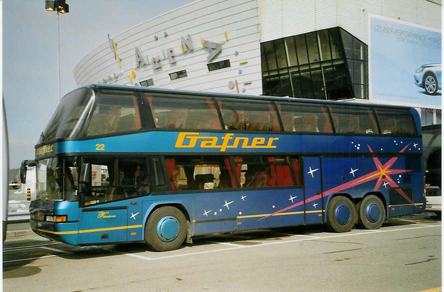 (083'512) - Gafner, Thun - Nr. 22/BE 53'616 - Neoplan am 6. Mrz 2006 in Genve, Palexpo