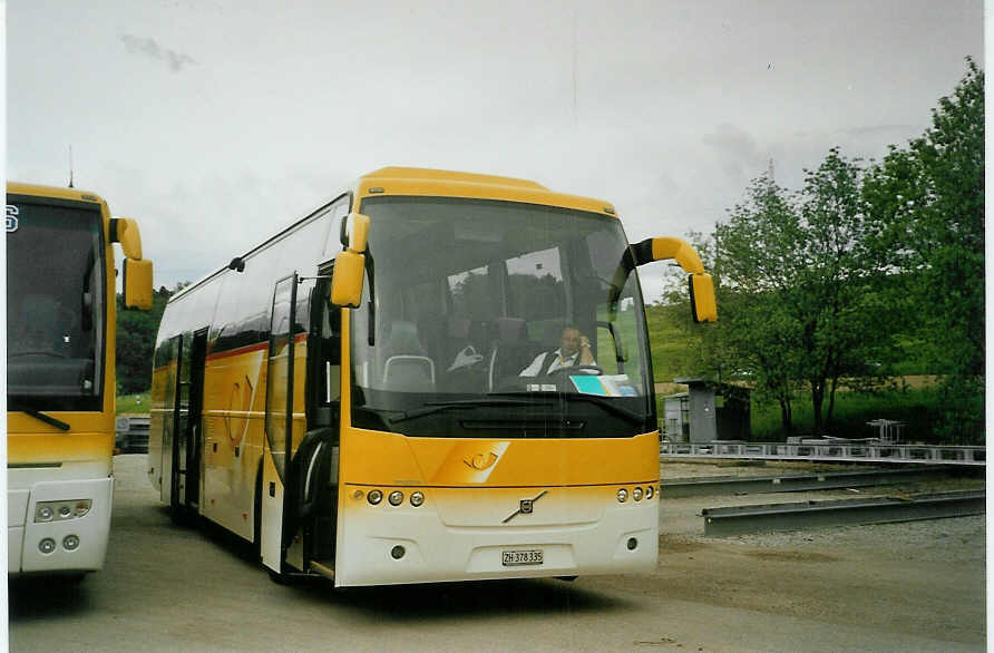 (085'034) - Moser, Flaach - Nr. 16/ZH 378'335 - Volvo am 13. Mai 2006 in Aarberg, Galva-Areal