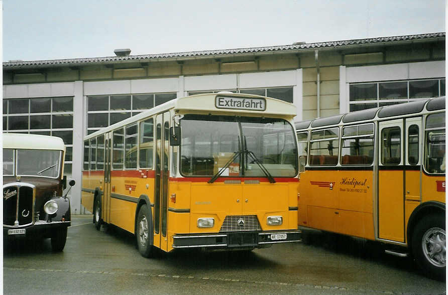 (085'327) - Osthues, Teufen - Nr. 15/AR 17'057 - Saurer-Leyland/Hess (ex AVG Grindelwald Nr. 15; ex RhV Altsttten Nr. 42) am 20. Mai 2006 in Bellach, Hess