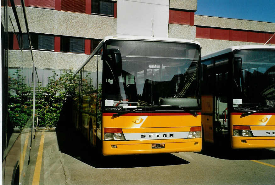 (086'314) - Zerzuben, Visp-Eyholz - Setra am 18. Juni 2006 in Kloten, EvoBus