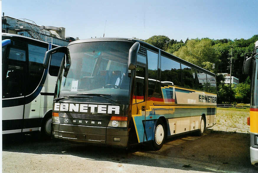 (086'321) - Ebneter, St. Gallen - Setra am 18. Juni 2006 in Kloten, EvoBus