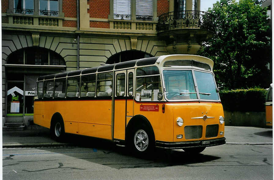 (086'937) - Ott, Ortschwaben - BE 408'850 - FBW/FHS (ex Nef, Hemberg; ex Mathis, Chur; ex P 24'163) am 25. Juni 2006 in Bern, Museum fr Kommunikation