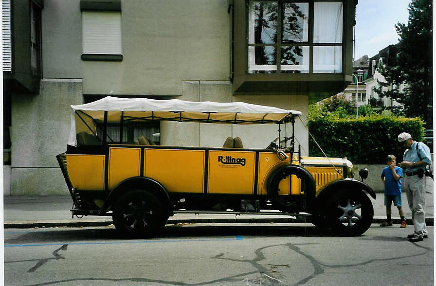 (087'002) - Rllin, Hirzel - SZ 955 - FBW/Seitz-Hess (ex RhV Altsttten Nr. 31; ex P 2881/1529) am 25. Juni 2006 in Bern, Museum fr Kommunikation