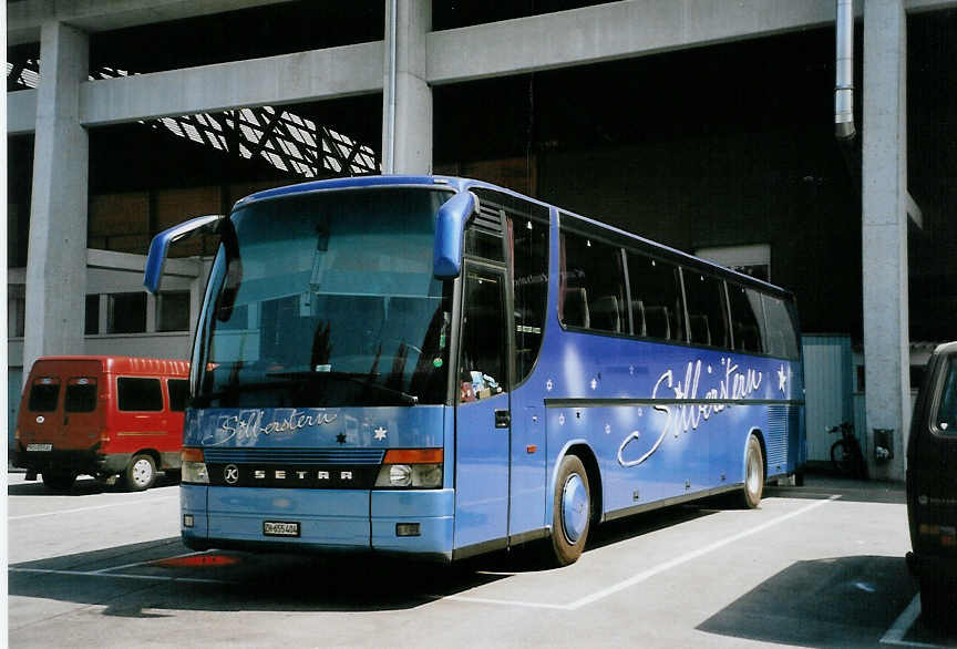 (087'100) - Silberstern, Affoltern a.A. - ZH 655'404 - Setra am 26. Juni 2006 in Thun, Grabengut