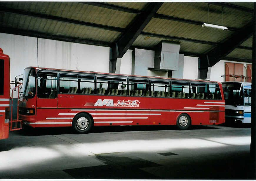 (088'309) - AFA Adelboden - Nr. 23/BE 26'709 - Setra (ex Nr. 9) am 30. Juli 2006 im Autobahnhof Adelboden