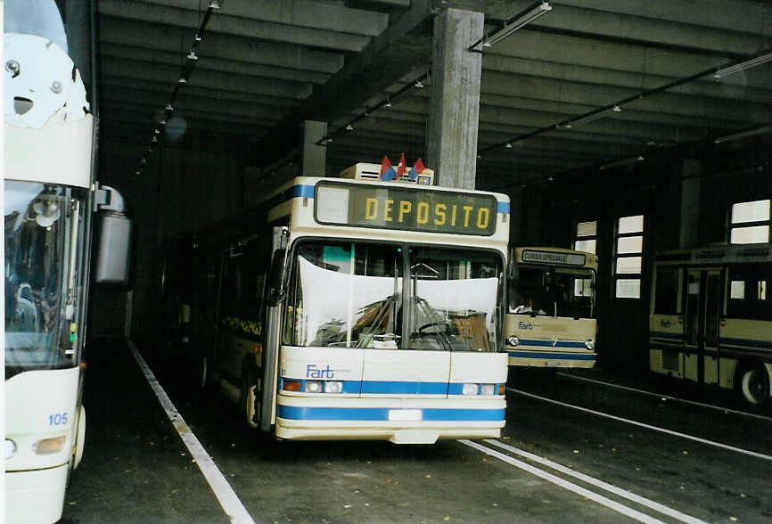 (088'722) - FART Locarno - Nr. 81/TI 308'881 - Neoplan am 3. August 2006 in Locarno, Deposito