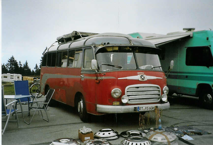 (089'227) - Aus Deutschland: ??? - RT-YS 60H - Setra am 19. August 2006 auf dem Gurnigelpass