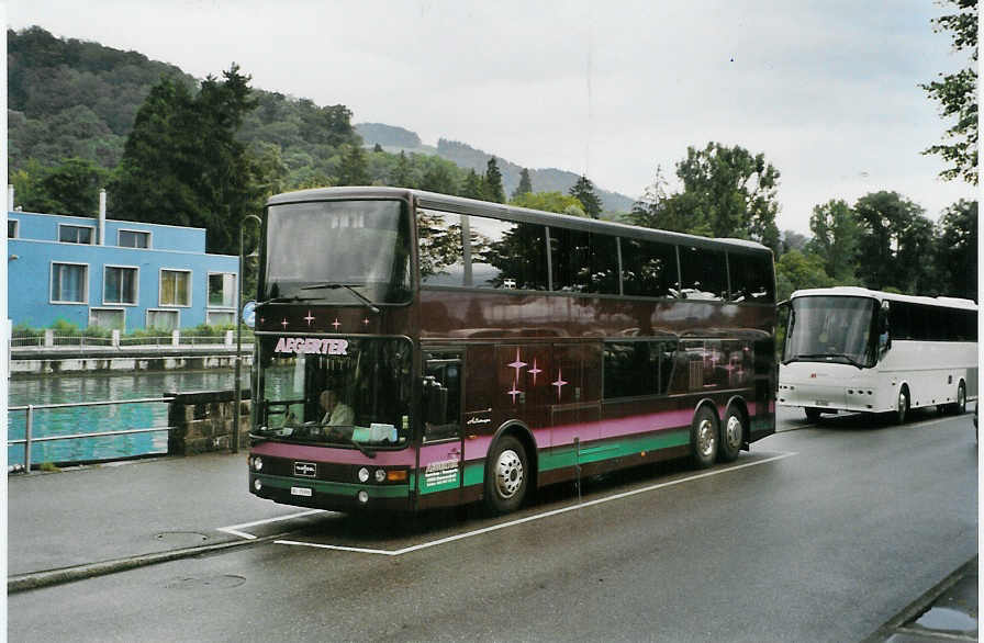 (089'306) - Aegerter, Hunzenschwil - AG 15'990 - Van Hool am 24. August 2006 bei der Schifflndte Thun