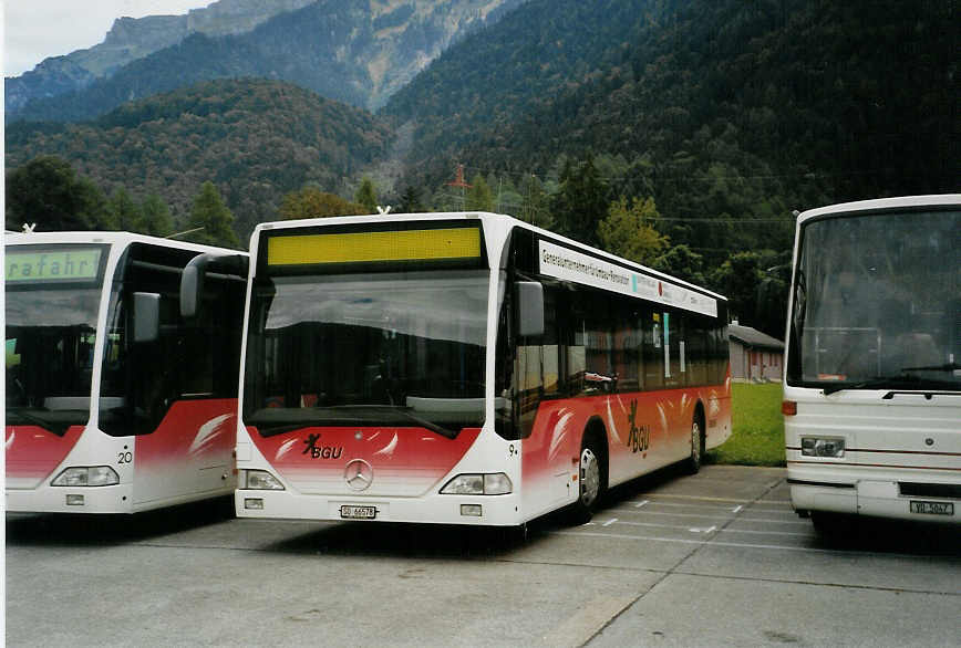 (089'507) - BGU Grenchen - Nr. 9/SO 66'578 - Mercedes am 3. September 2006 in Interlaken, Flugplatz