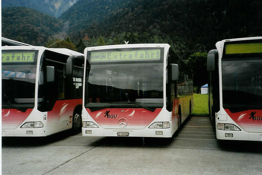 (089'508) - BGU Grenchen - Nr. 20/SO 130'022 - Mercedes am 3. September 2006 in Interlaken, Flugplatz