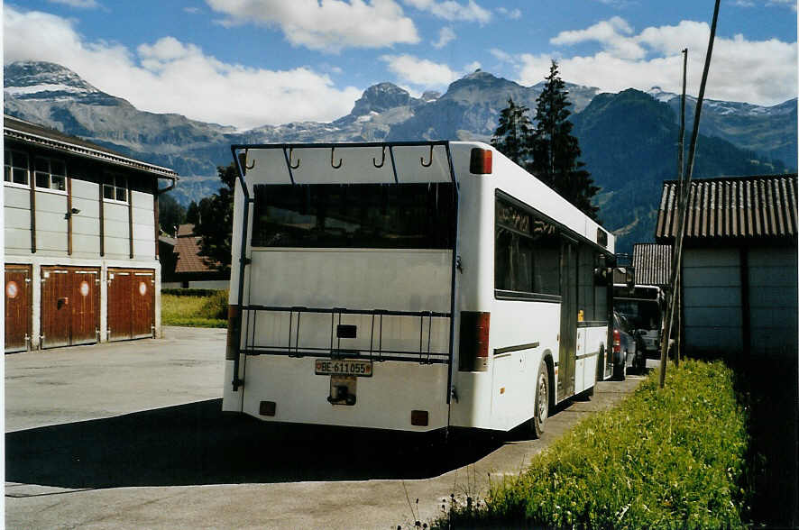 (089'626) - AFA Adelboden - Nr. 55/BE 611'055 - MAN am 3. September 2006 in Lenk, Gutenbrunnenstrasse