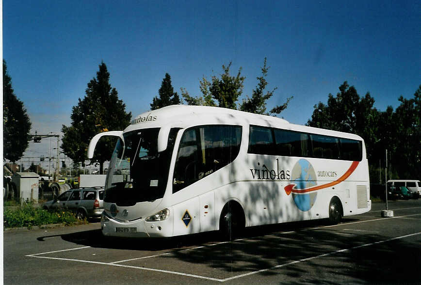 (089'631) - Aus Spanien: Vinolas, Roses - 4542 BTB - Mercedes/Irizar am 4. September 2006 in Thun, Seestrasse