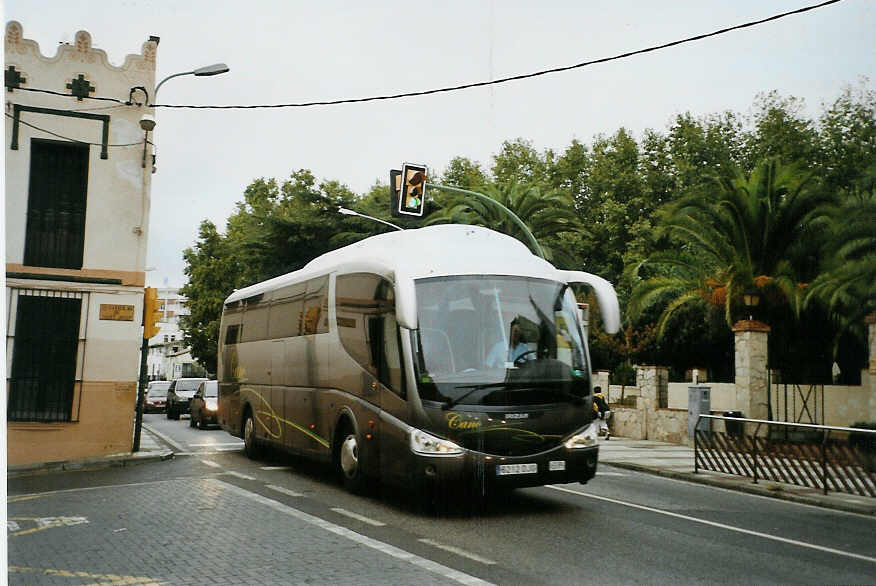 (090'105) - 6212 DJG - Irizar am 9. Oktober 2006 in Calella, Bushaltestelle