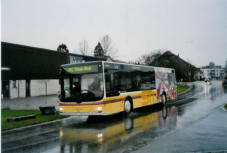 (090'909) - STI Thun - Nr. 113/BE 700'113 - MAN am 6. Dezember 2006 in Thun-Lerchenfeld, Waldeck