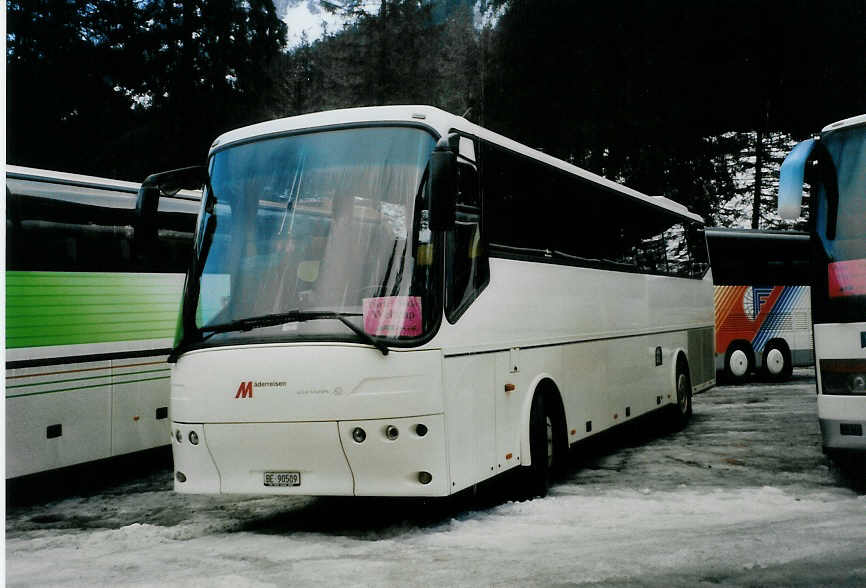 (091'514) - Mder, Schwanden - BE 90'509 - Bova am 7. Januar 2007 in Adelboden, Unter dem Birg