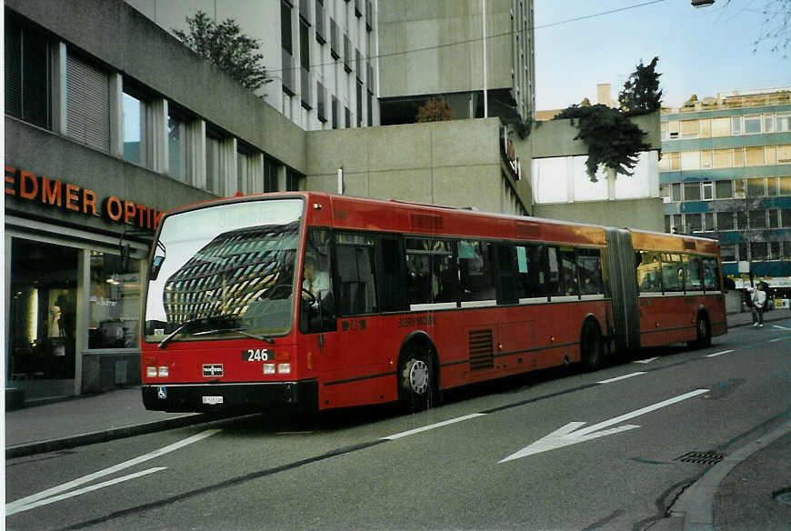 (092'306) - Bernmobil, Bern - Nr. 246/BE 518'246 - Van Hool am 20. Februar 2007 in Bern, City West