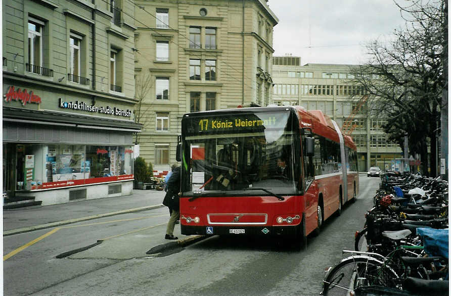 (092'328) - Bernmobil, Bern - Nr. 829/BE 612'829 - Volvo am 27. Februar 2007 in Bern, Hirschengraben