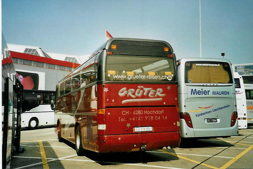 (092'732) - Grter, Hochdorf - LU 176'155 - Neoplan am 17. Mrz 2007 in Genve, Palexpo