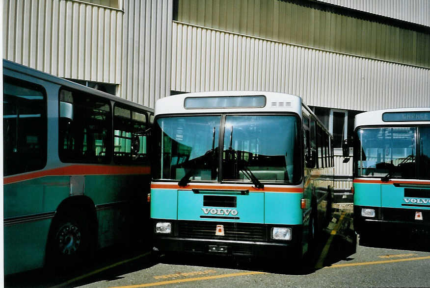 (093'802) - TPF Fribourg - Nr. 53 - Volvo/R&J (ex GFM Fribourg Nr. 53) am 9. April 2007 in Biel, Rattinbus