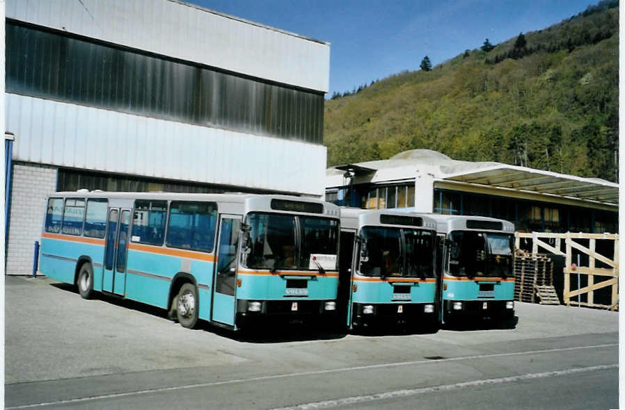 (094'009) - TPF Fribourg - Nr. 54 - Volvo/R&J (ex GFM Fribourg Nr. 54) am 14. April 2007 in Biel, Rattinbus