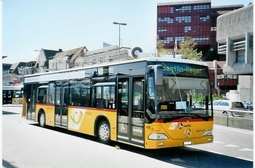 (094'031) - Voegtlin-Meyer, Brugg - Nr. 98/AG 8770 - Mercedes am 14. April 2007 beim Bahnhof Brugg