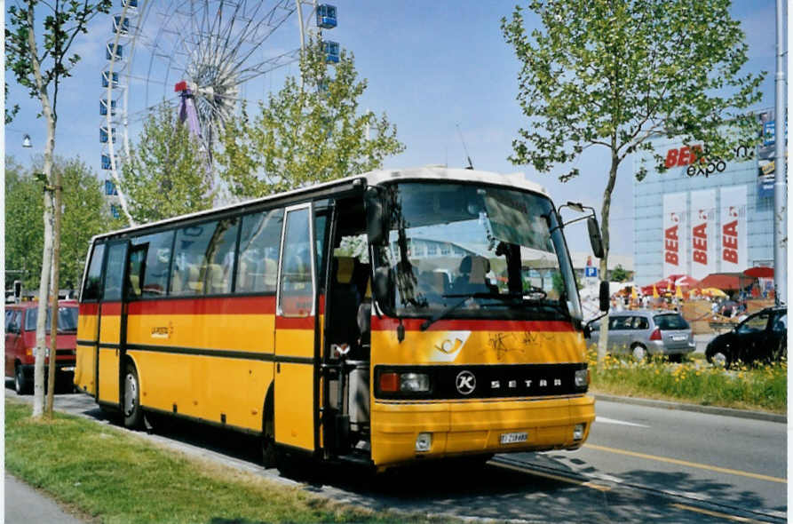 (094'202) - Autopostale, Muggio - TI 218'680 - Setra am 29. April 2007 in Bern, Guisanplatz