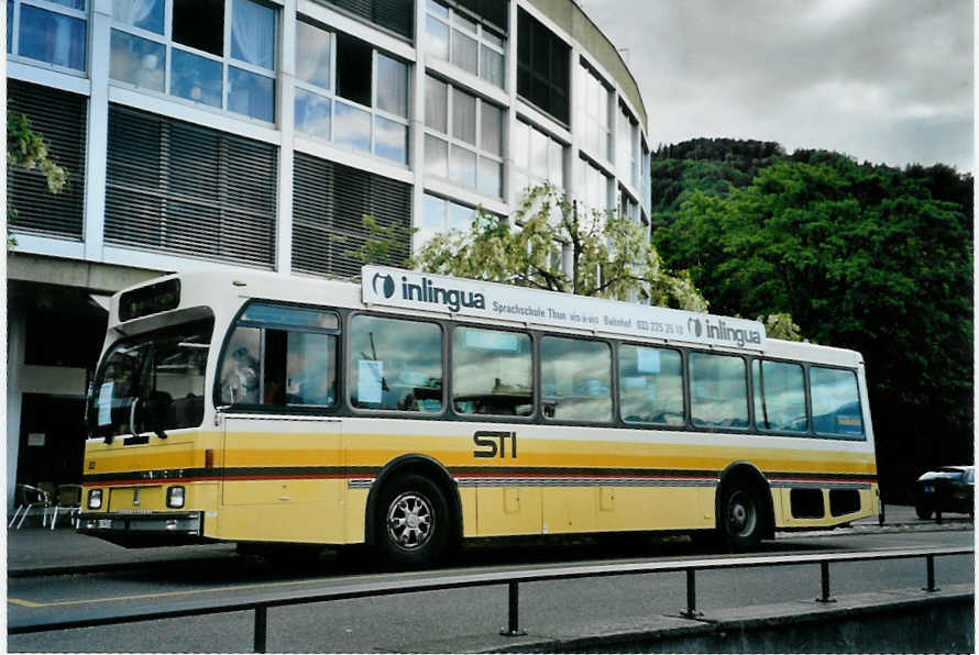 (094'502) - STI Thun - Nr. 52/BE 396'552 - Saurer/R&J am 9. Mai 2007 bei der Schifflndte Thun