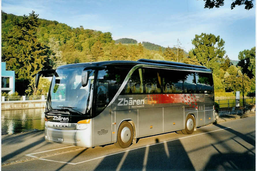 (094'505) - Zbren, Konolfingen - BE 298'020 - Setra am 10. Mai 2007 bei der Schifflndte Thun