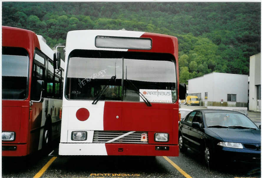 (094'520) - TPF Fribourg - Nr. 90 - Volvo/R&J (ex GFM Fribourg Nr. 90; ex SVB Bern Nr. 186) am 17. Mai 2007 in Biel, Rattinbus