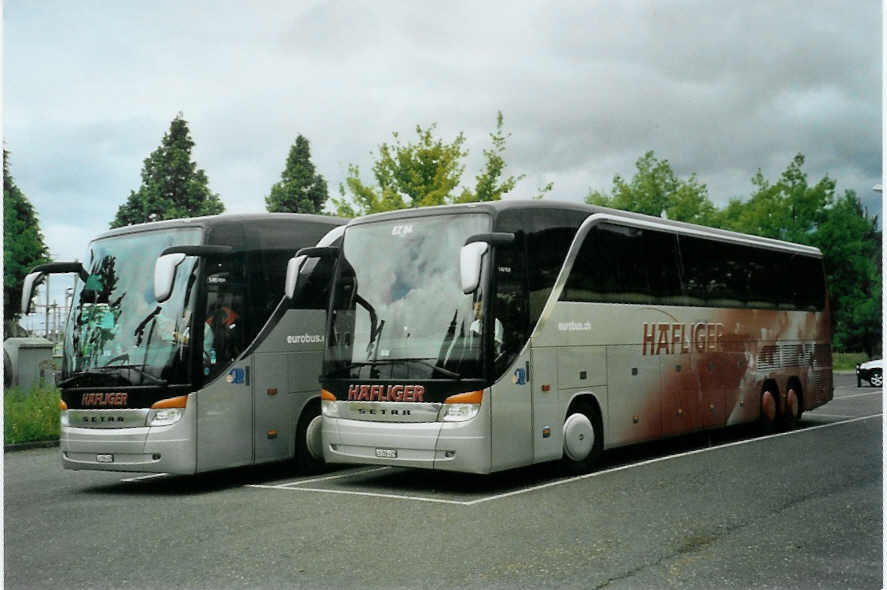 (094'923) - Hfliger, Sursee - Nr. 84/LU 206'429 - Setra am 29. Mai 2007 in Thun, Seestrasse