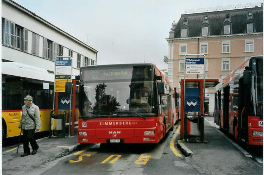 (095'228) - AHW Horgen - Nr. 23/ZH 402'785 - MAN am 2. Juni 2007 beim Bahnhof Wdenswil