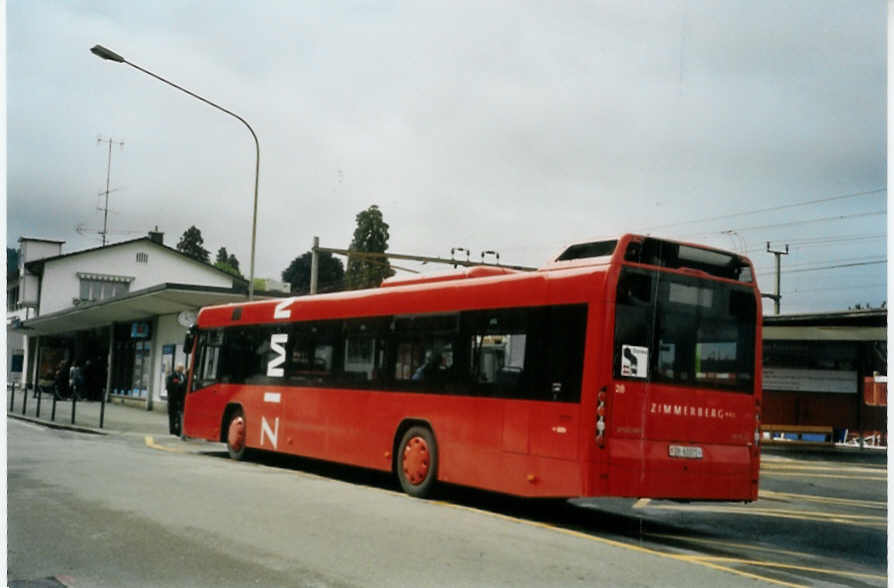 (095'233) - AHW Horgen - Nr. 28/ZH 63'371 - Volvo am 2. Juni 2007 beim Bahnhof Horgen