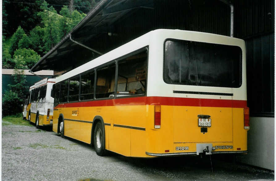 (095'524) - Kbli, Gstaad - BE 366'987 - Volvo/Lauber am 23. Juni 2007 in Gstaad, Garage