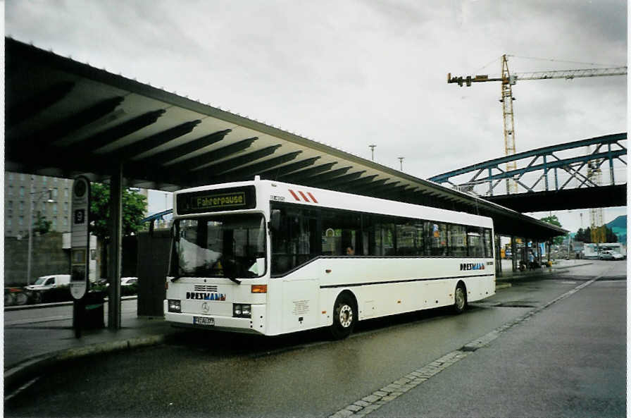 (096'102) - Dresmann, Freiburg - FR-AU 377 - Mercedes am 9. Juli 2007 beim Bahnhof Freiburg