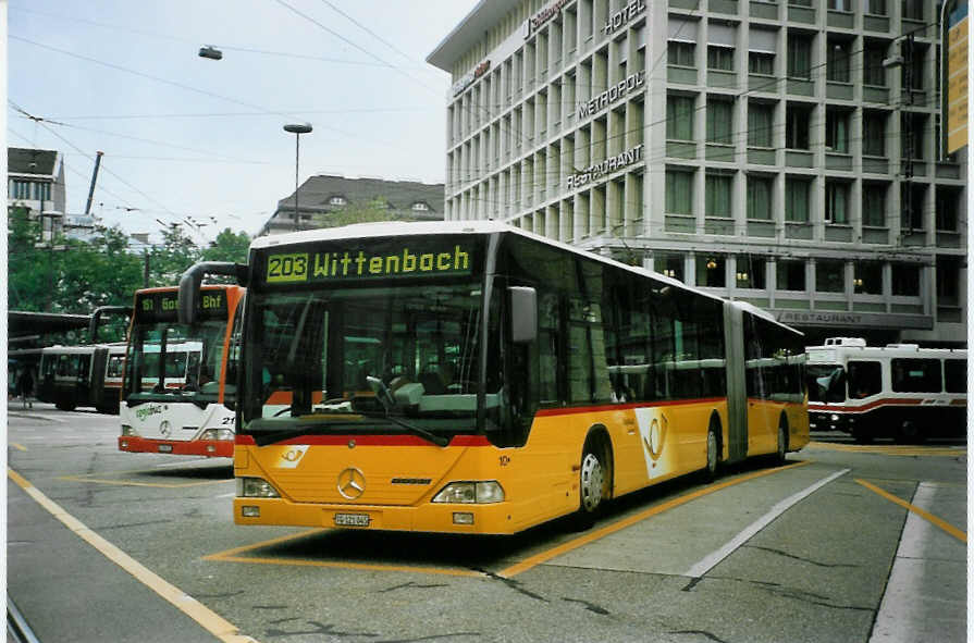 (096'435) - Cars Alpin Neff, Arbon - Nr. 10/TG 212'045 - Mercedes am 21. Juli 2007 beim Bahnhof St. Gallen