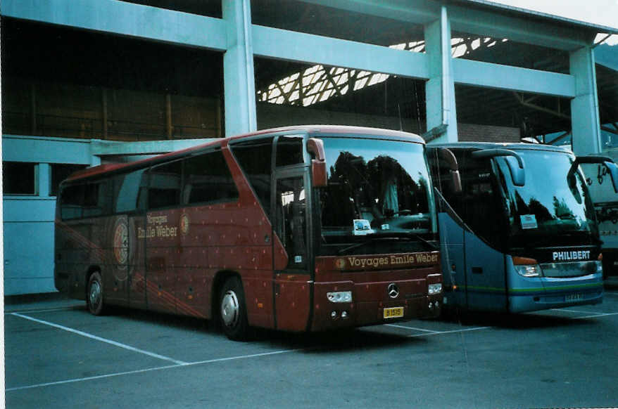 (096'915) - Aus Luxemburg: Weber, Canach - B 1515 - Mercedes am 26. Juli 2007 in Thun, Grabengut