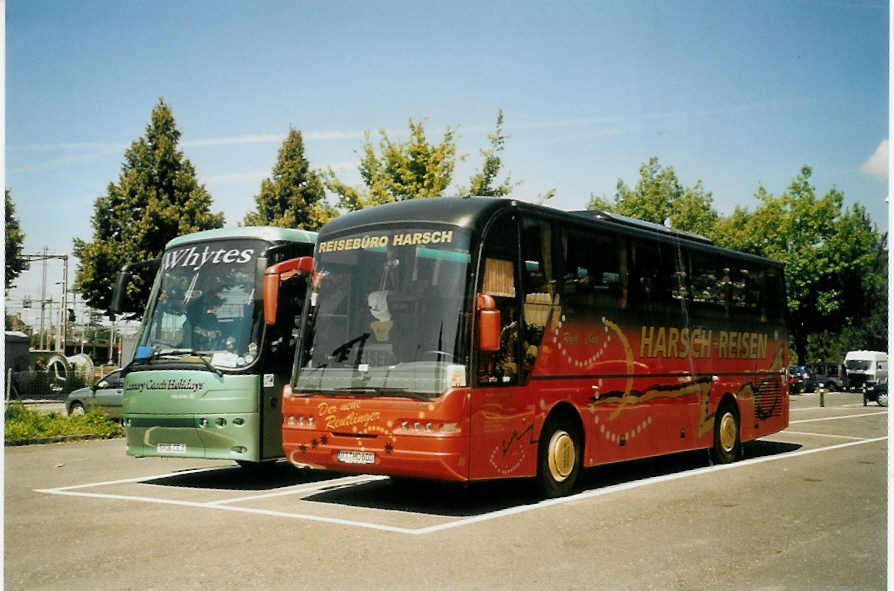 (097'002) - Aus Deutschland: Harsch, Reutlingen - RT-HO 600 - Neoplan am 4. August 2007 in Thun, Seestrasse